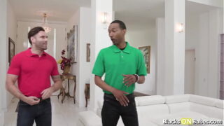 Cuck husband watching hot wife fuck his bbc bff