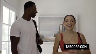 Slutty teen Abella Danger wants to ride on big black cock